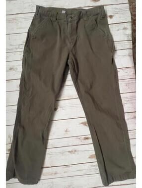 Carhartt Relaxed Fit Carpenter Style Work Pants - 34x32